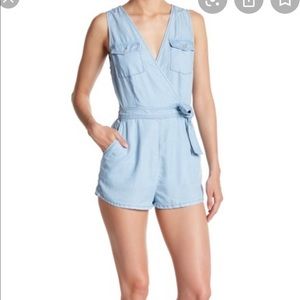 Lightweight Denim Romper